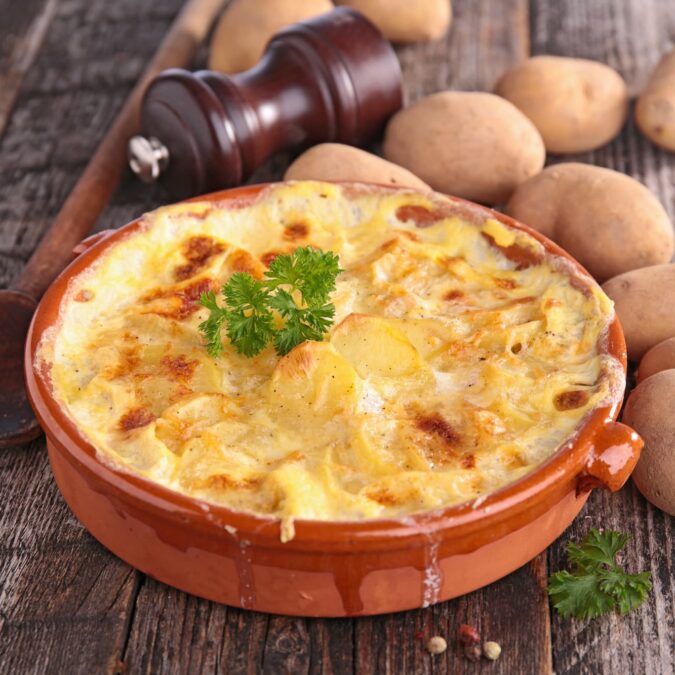 Le gratin de Munster : faut-il le red&eacute;couvrir comme plat principal &agrave; part enti&egrave;re ? Erstein