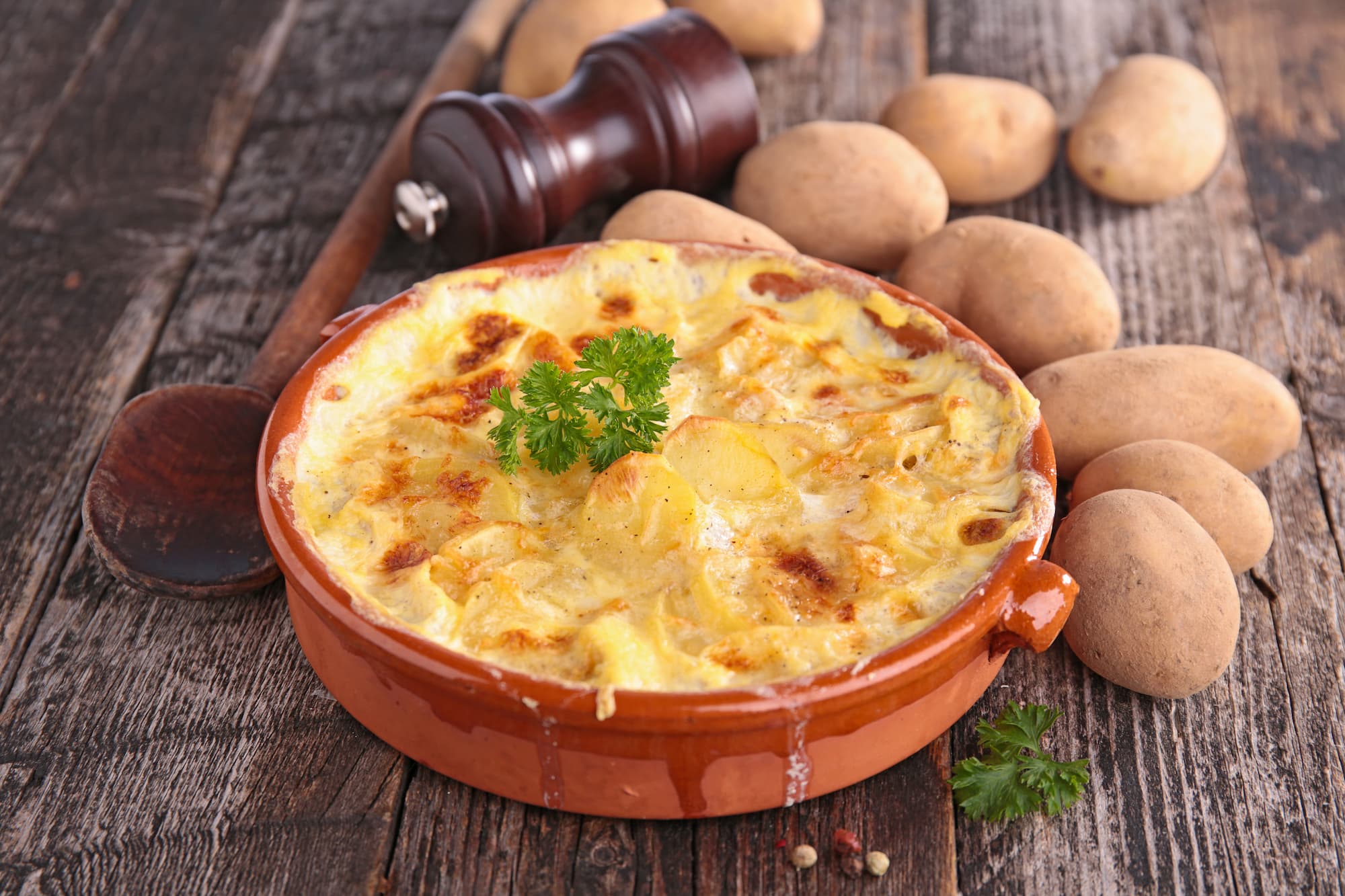 Le gratin de Munster : faut-il le red&eacute;couvrir comme plat principal &agrave; part enti&egrave;re ? Erstein
